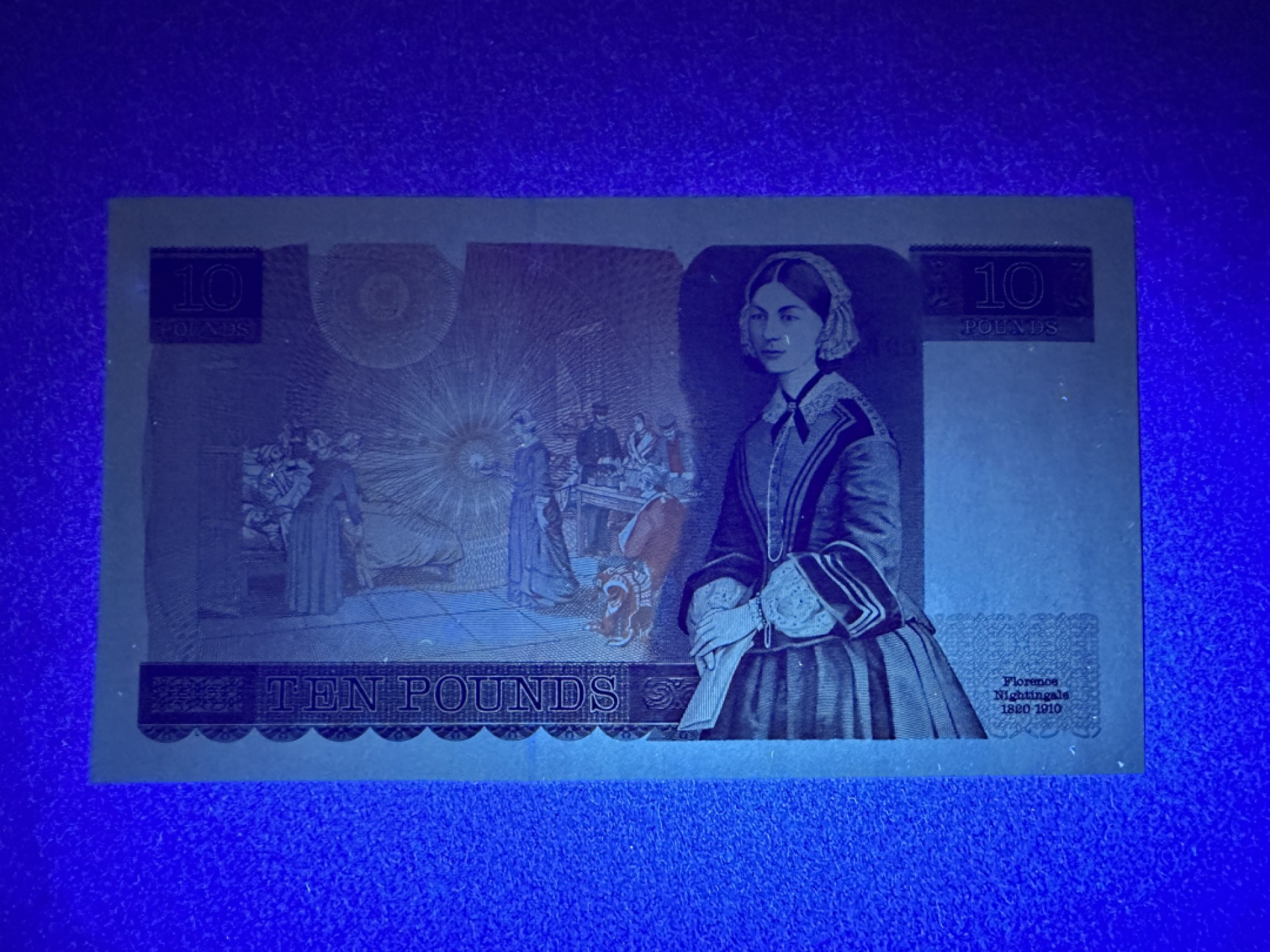 《张总收藏》85期——外币精品 英格兰10镑 UNC D序列 G.M.Gill签名 P-379e