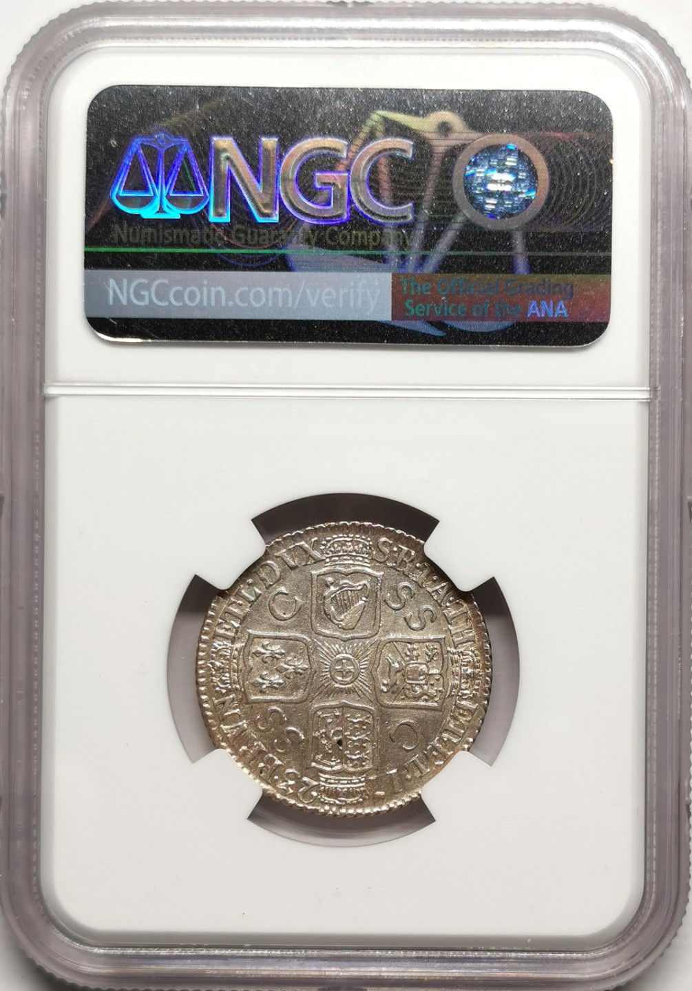 凡希社世界钱币微拍第二百二十五期 1723英国乔治一世南海先令NGC-AUD