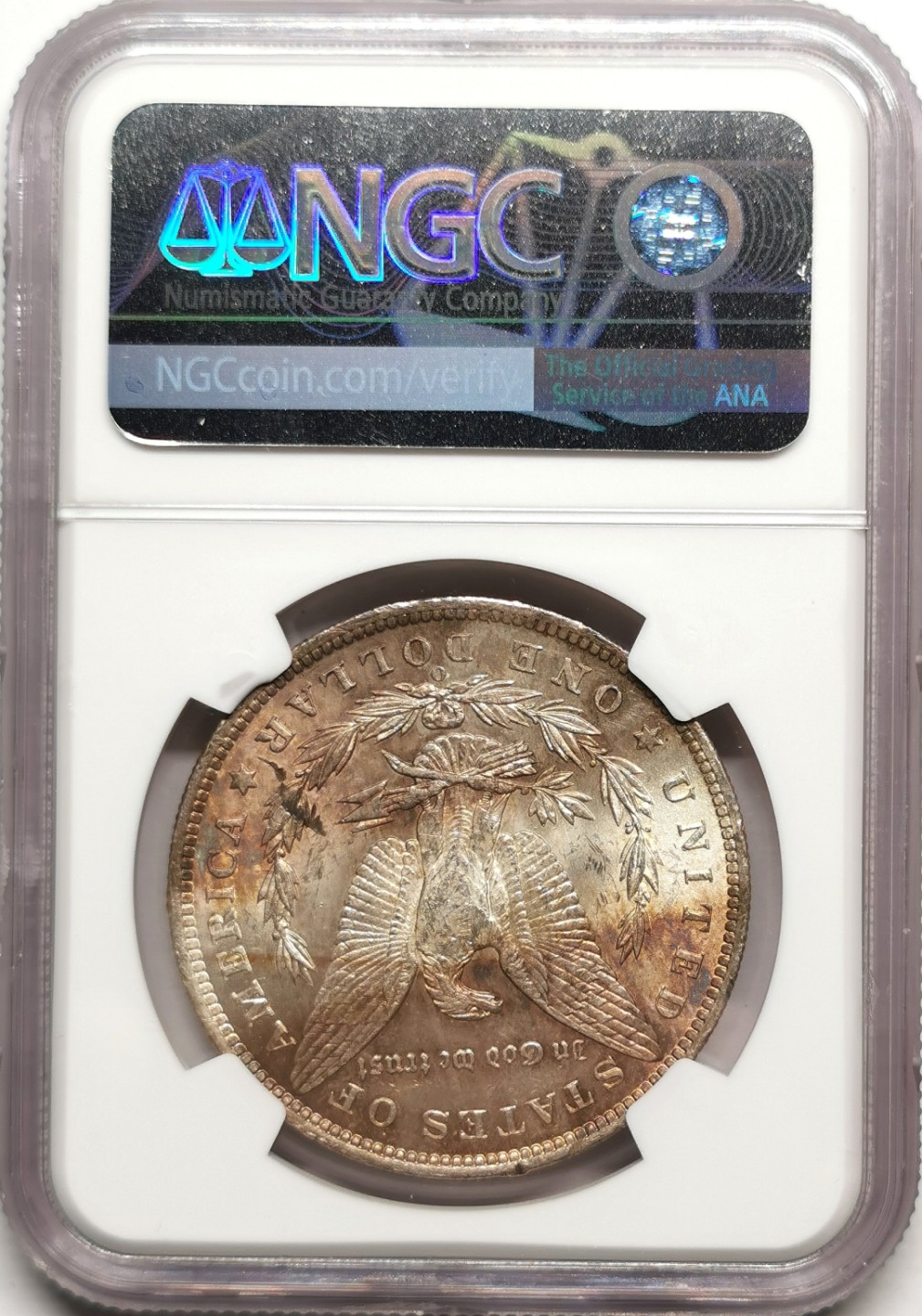 凡希社世界钱币微拍第二百二十五期 1885O美国摩根壹元NGC-MS63