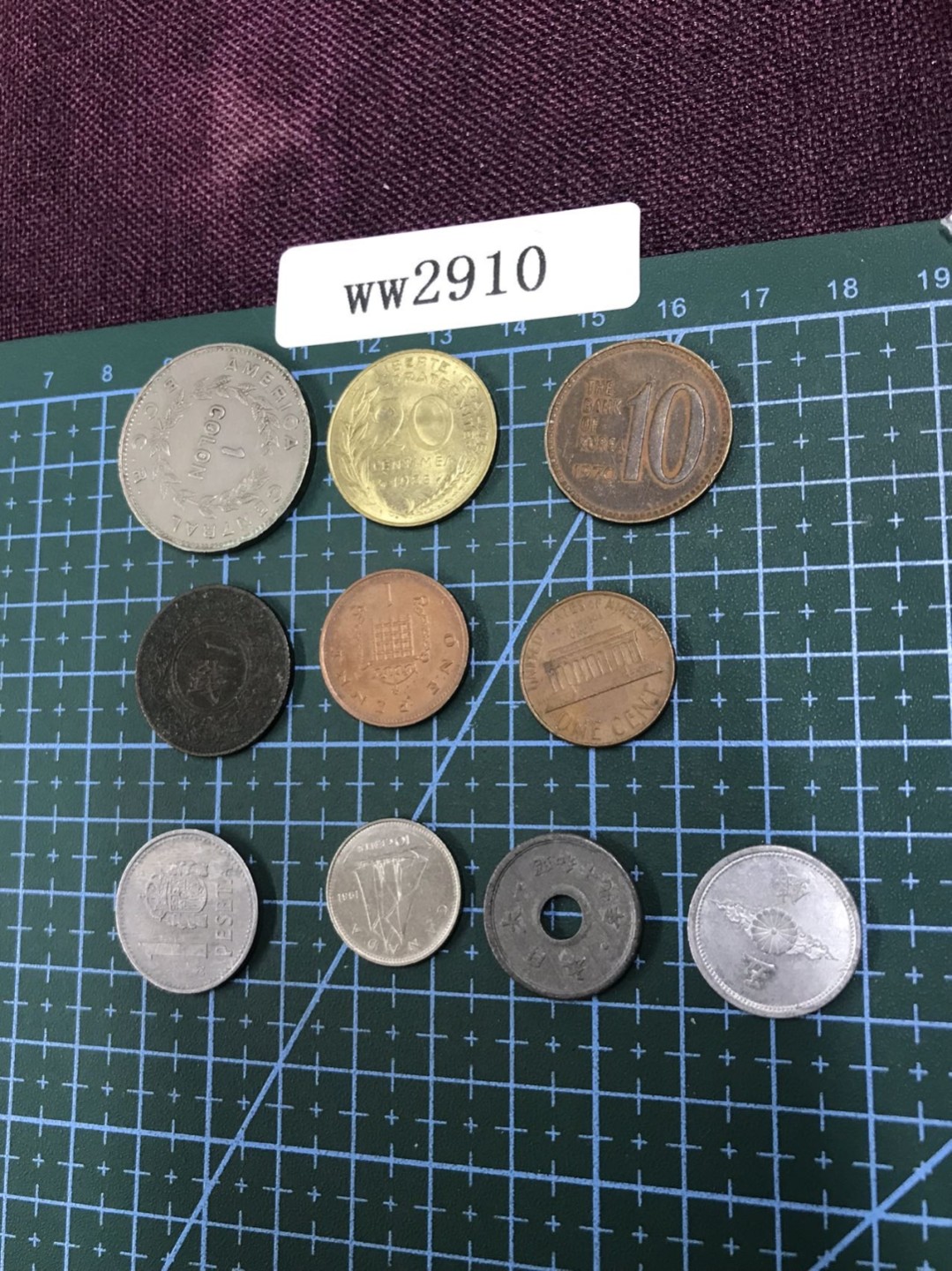 硬币4 外国硬币十枚