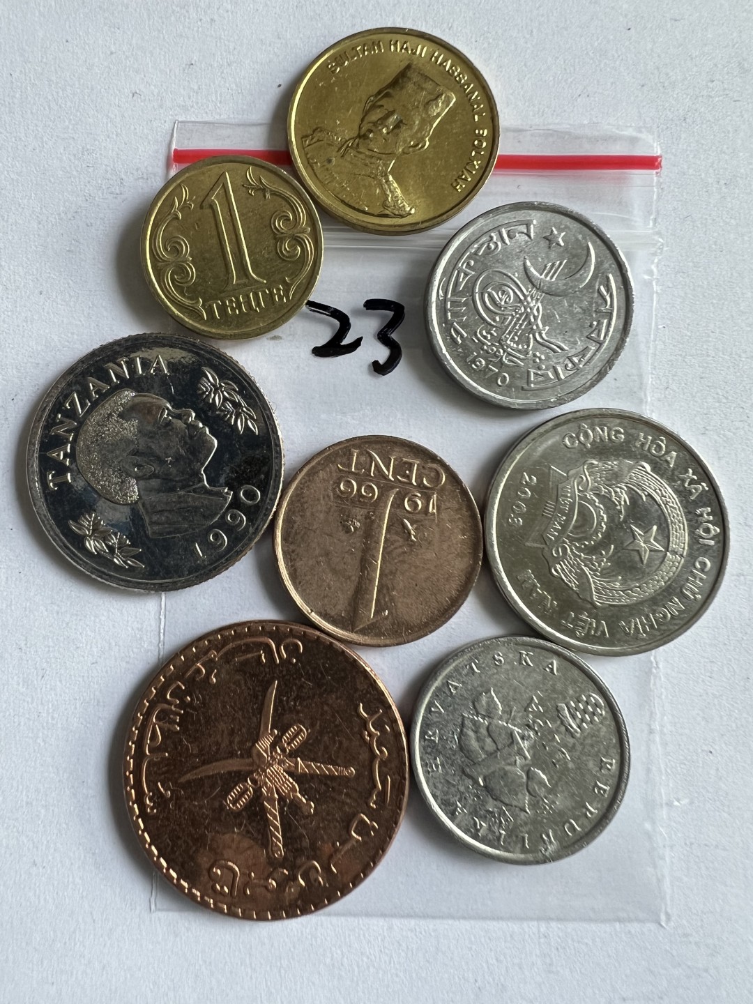 泡泡堂第182期  世界硬币（无押金，无佣金，捡漏，全场20包邮，偏远地区除外） 硬币一袋23