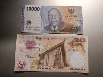 【专场20221230】热的不能再热了第IV期——热带国家纸币专场 - 【拍品001】世界纸币批量两张全新UNC尾同