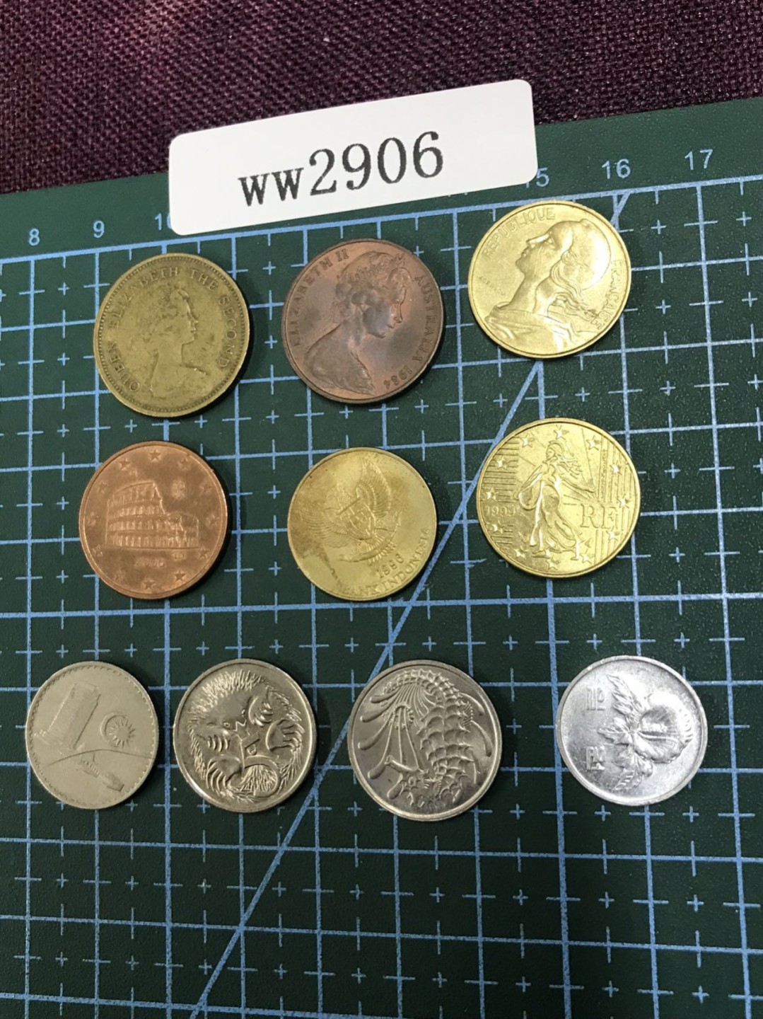 硬币4 外国硬币十枚