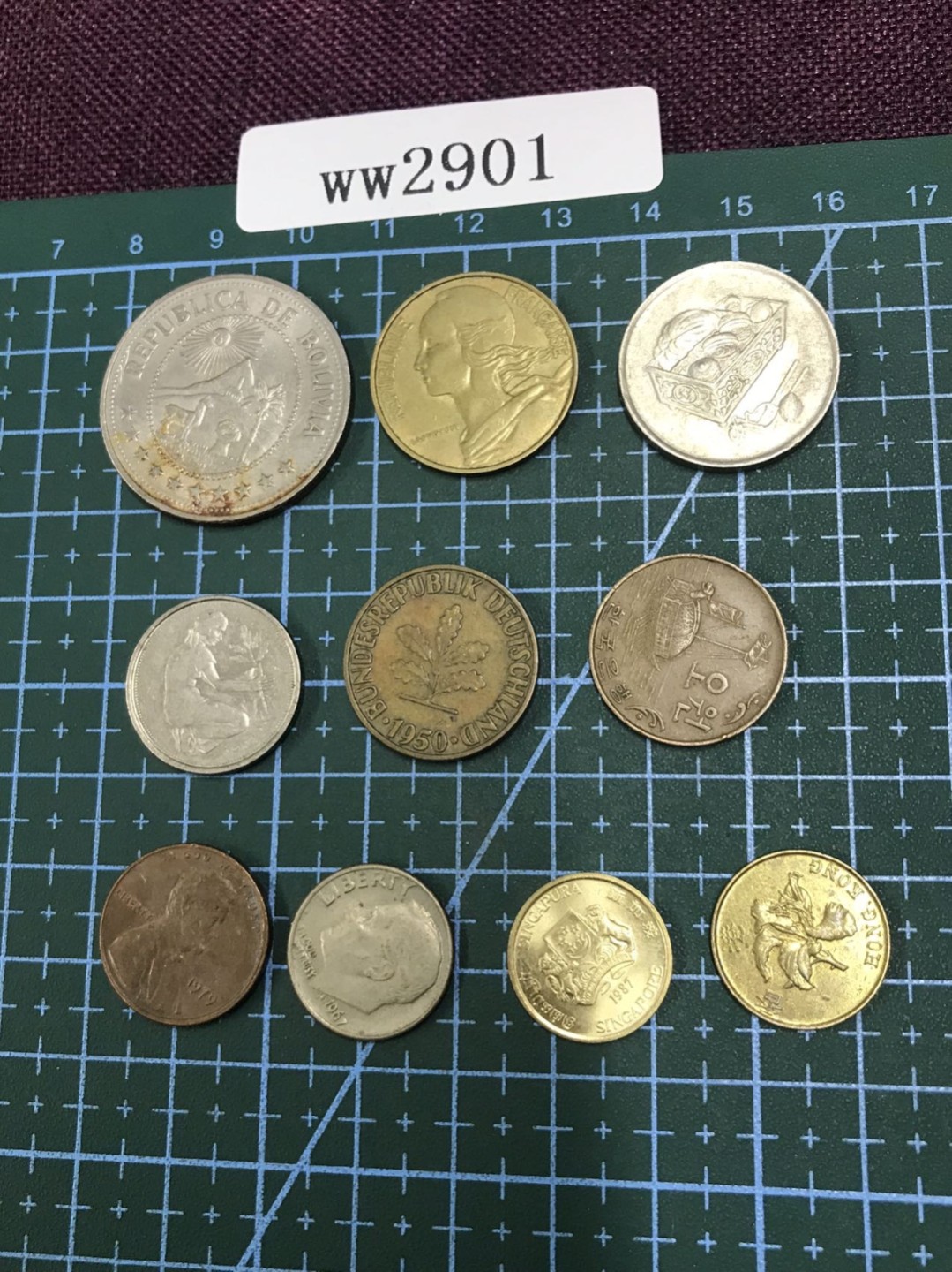 硬币4 外国硬币十枚