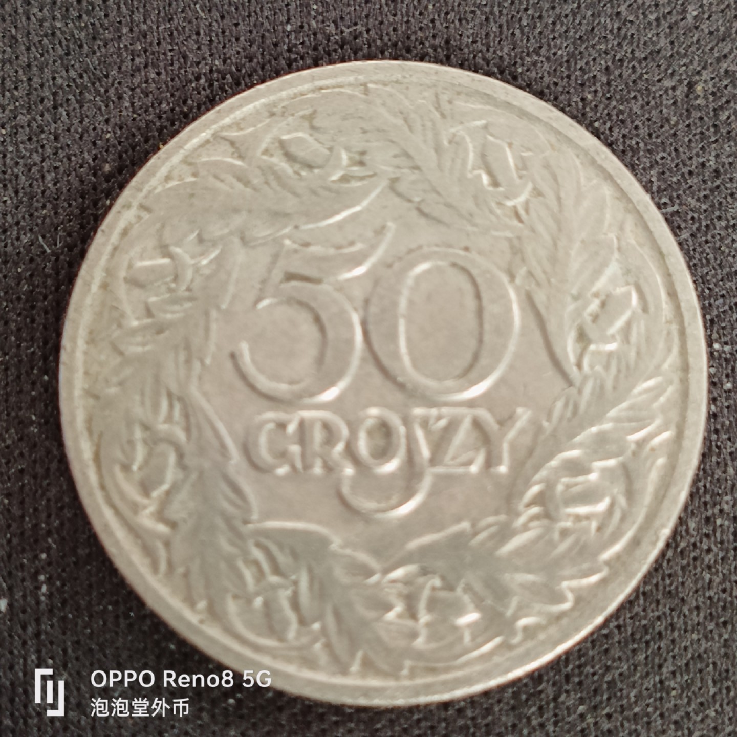 泡泡堂微拍第四十九幕硬币捡漏专场👿👿，零佣金，零押金，累计满二十元包邮 波兰1923年50格。