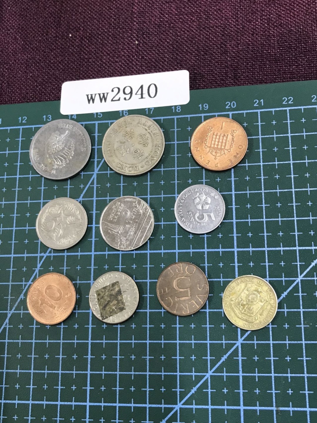 硬币1 外国硬币十枚