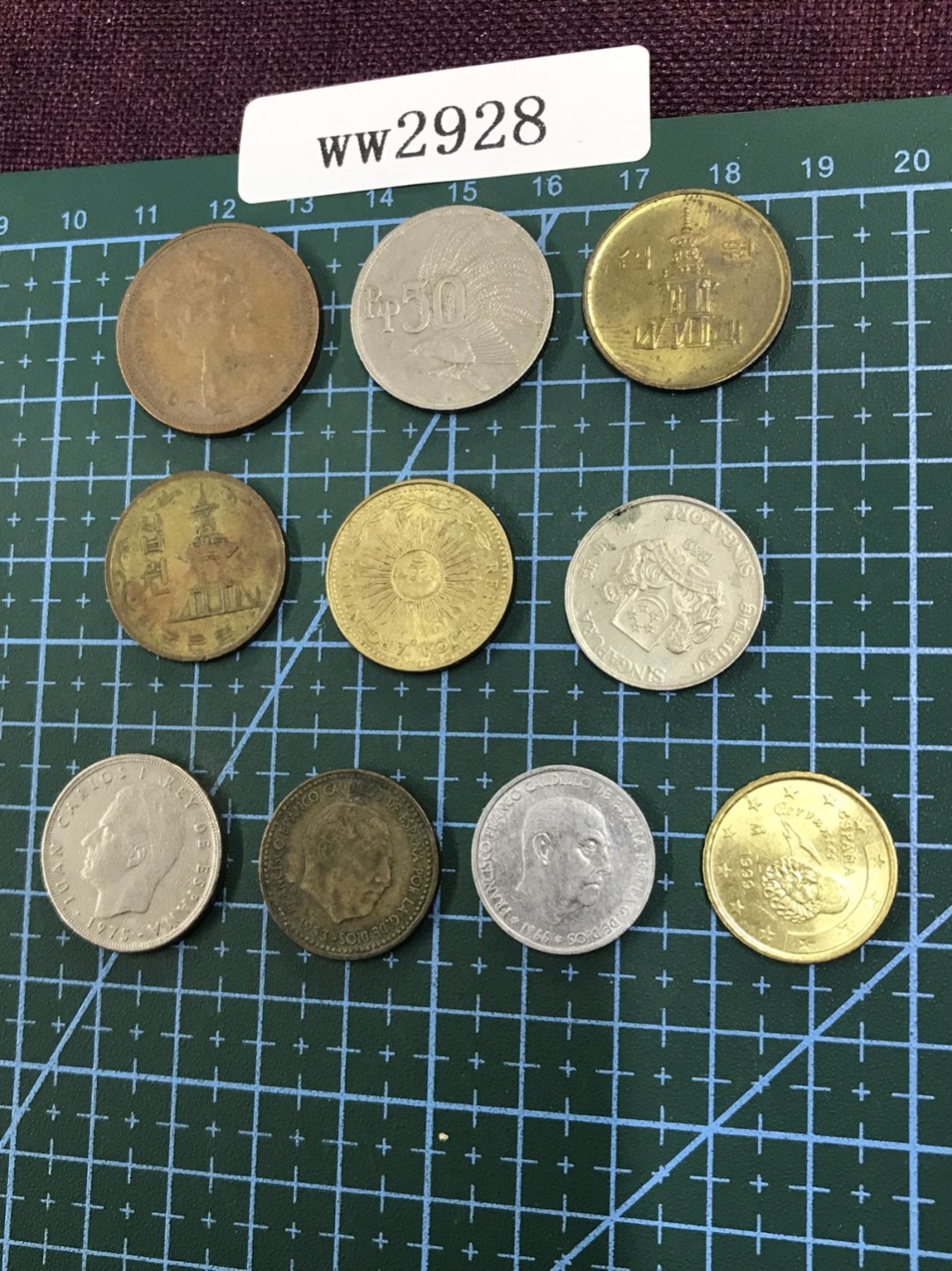 硬币1 外国硬币十枚
