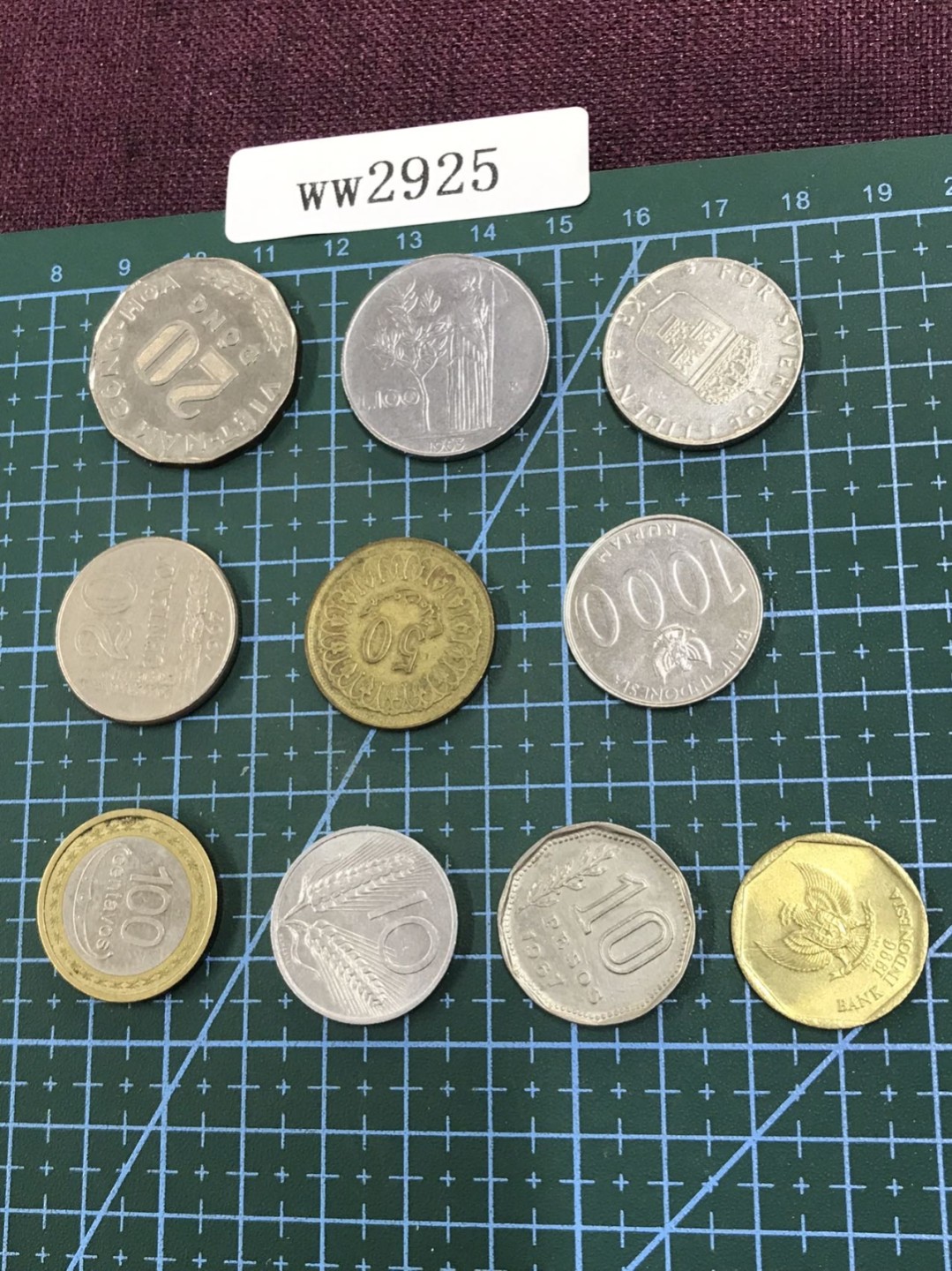 硬币1 外国硬币十枚