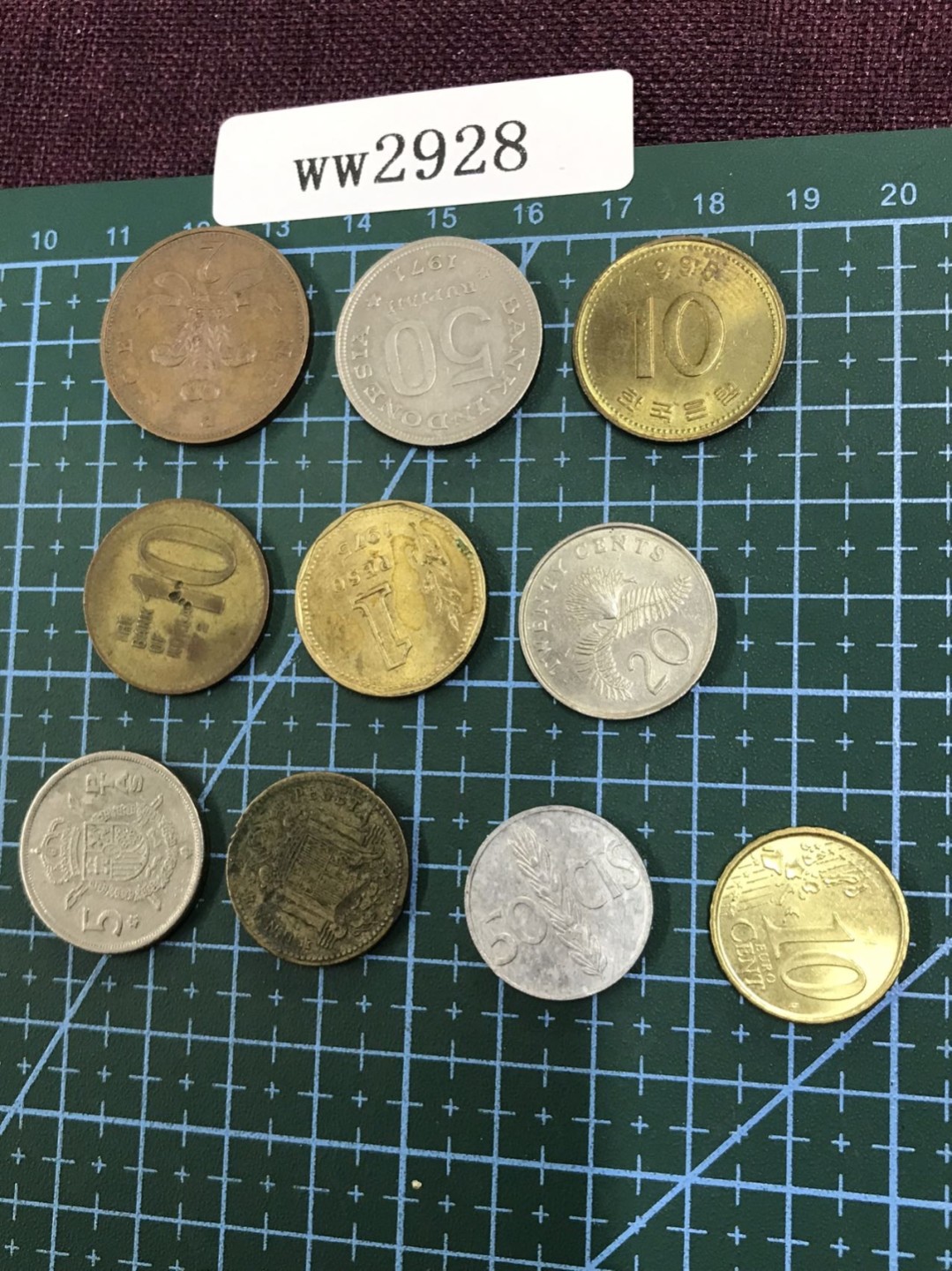 硬币1 外国硬币十枚