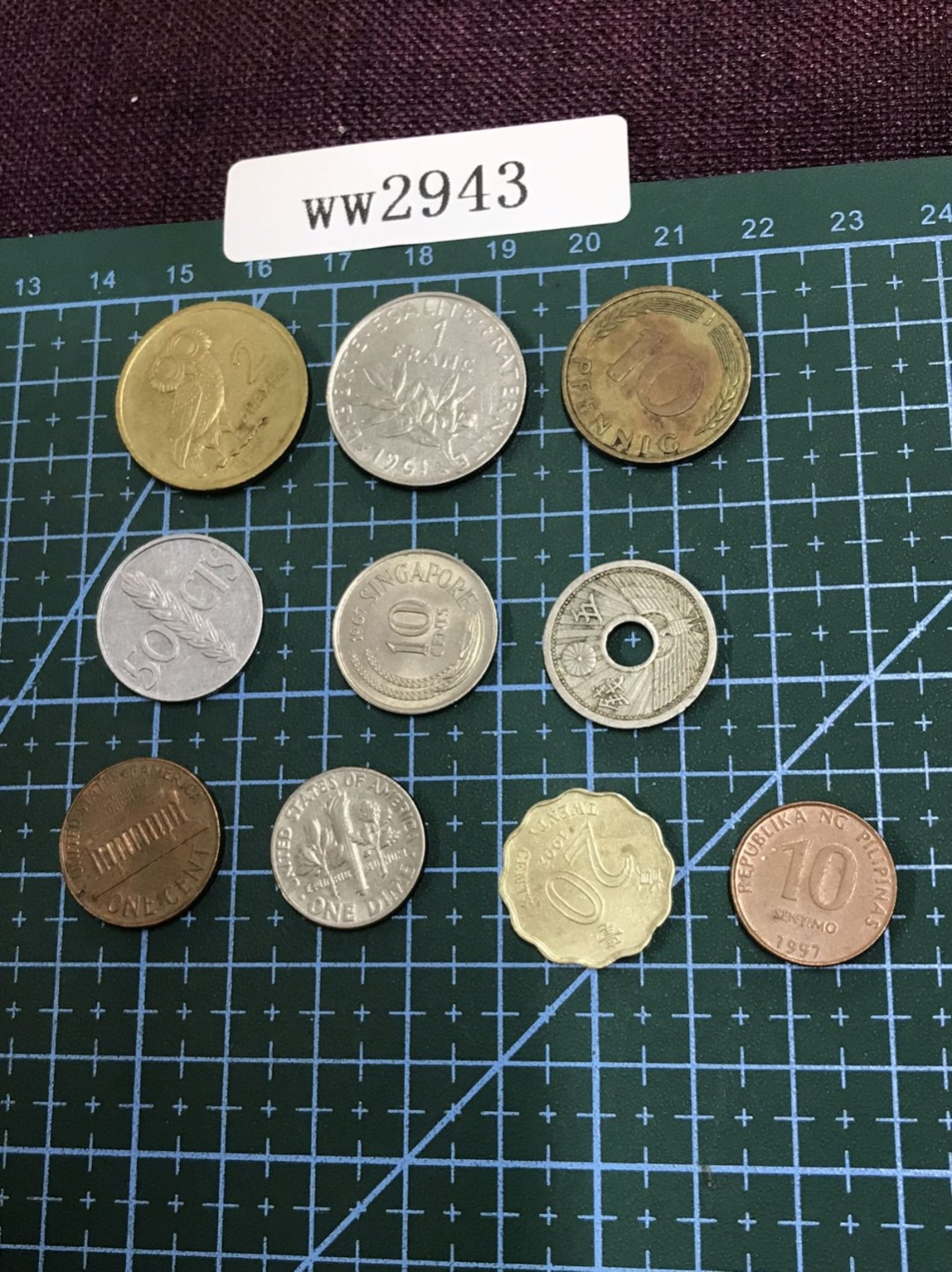 硬币1 外国硬币十枚