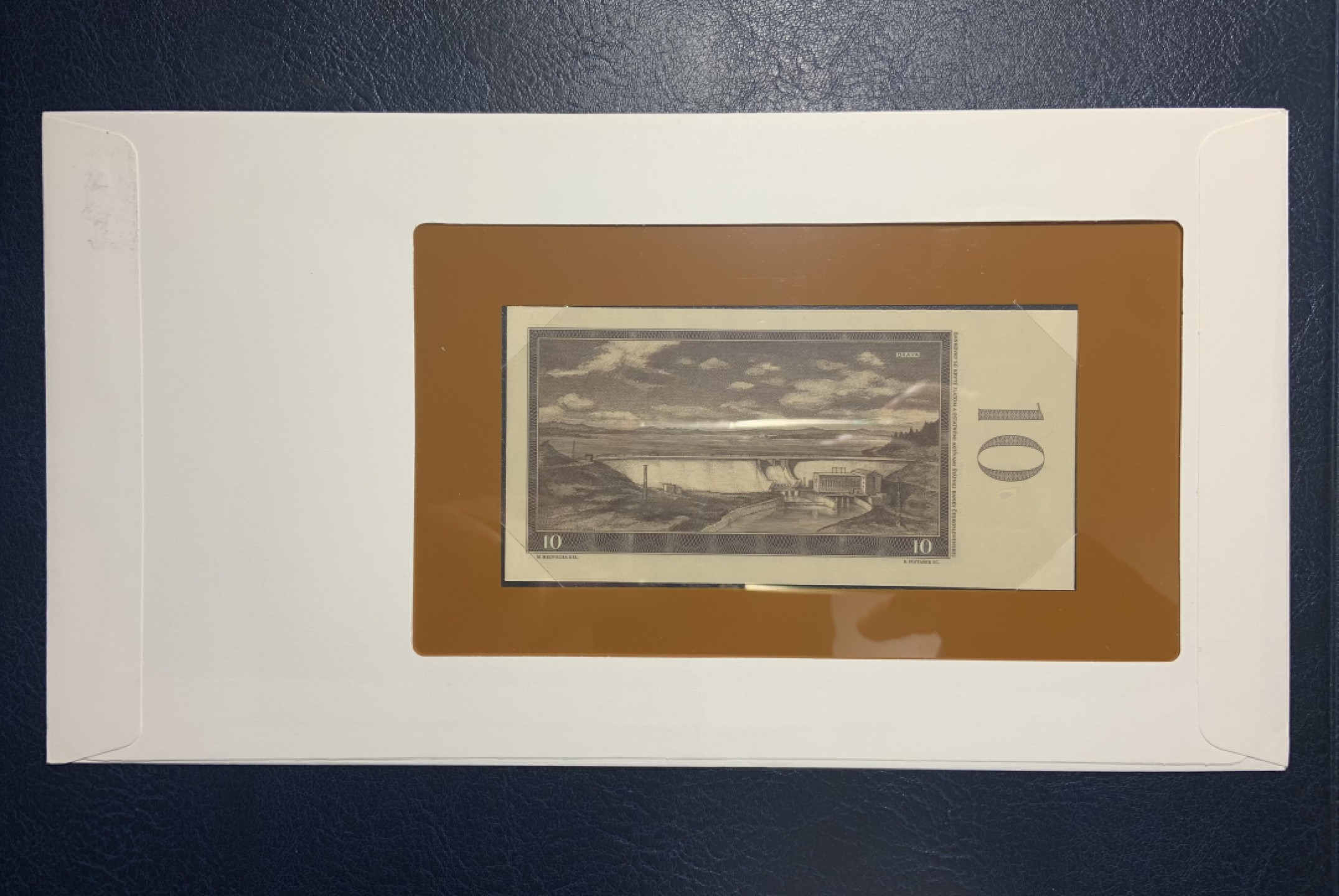 收藏联盟Quantum Auction 第222期拍卖 捷克斯洛伐克1960年10克朗富兰克林邮币封 品相UNC