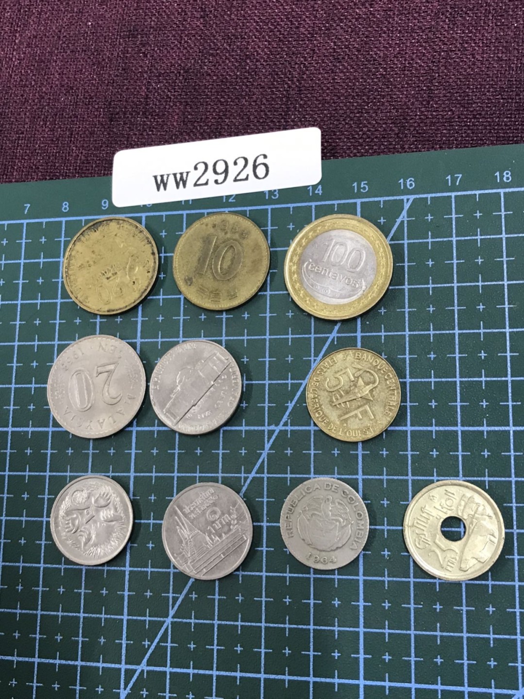 硬币1 外国硬币十枚