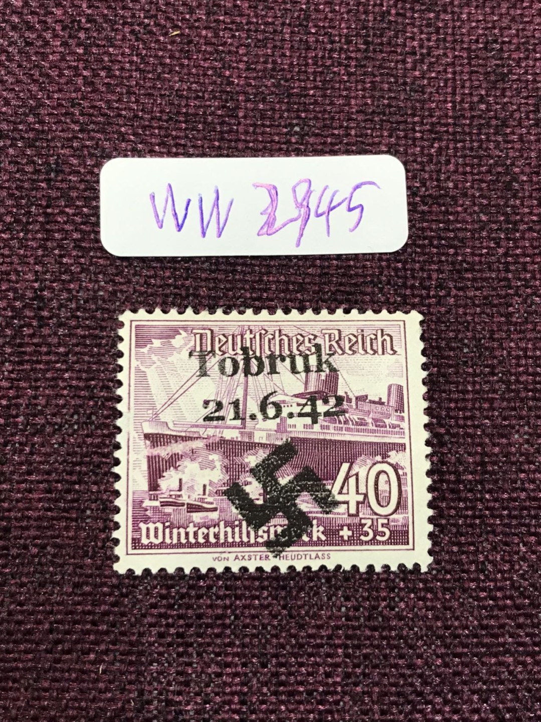 德国二战时期邮票 ww2944-ww2946 德国二战时期邮票