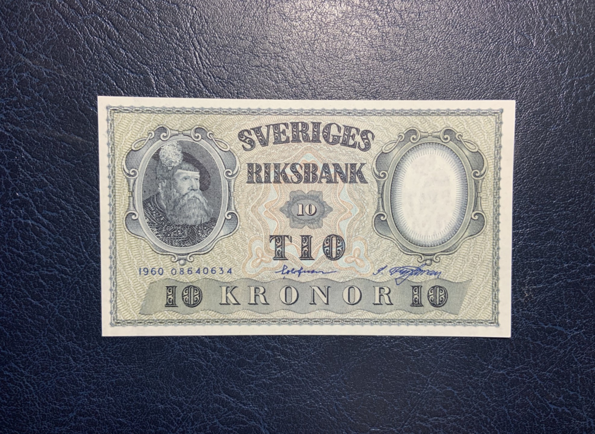 收藏联盟Quantum Auction 第222期拍卖 瑞典1960年10克朗 品相UNC- 