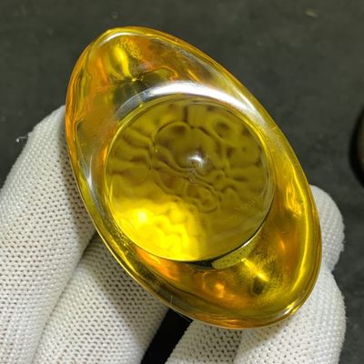 放福利！精美古法黄琉璃大元宝一个， - 放福利！精美古法黄琉璃大元宝一个，