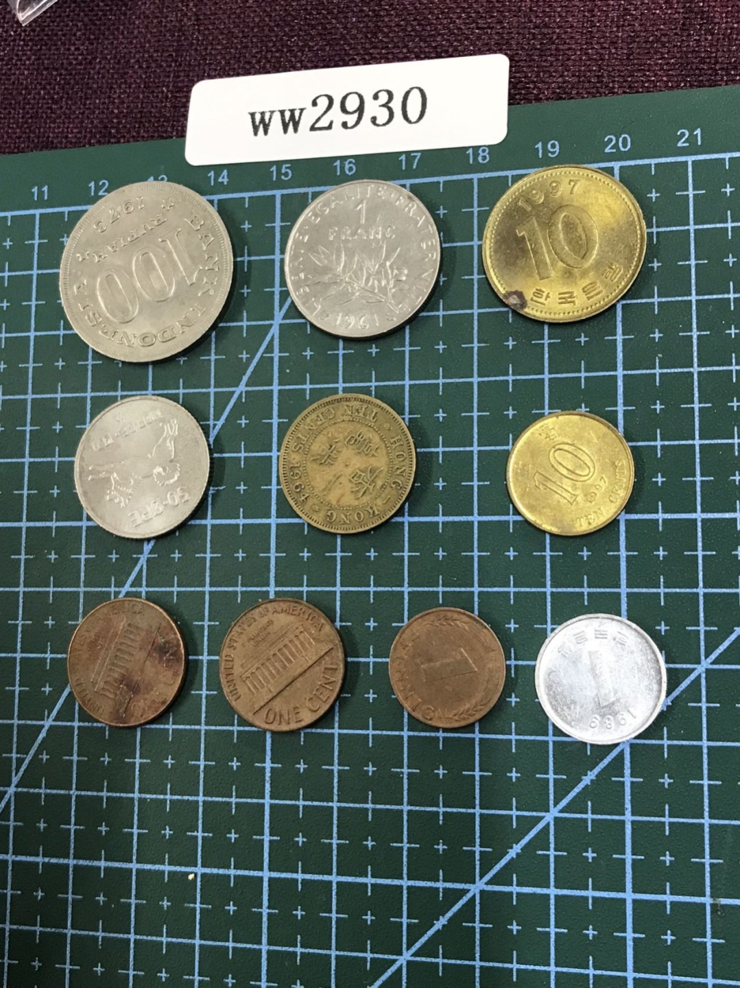 硬币1 外国硬币十枚