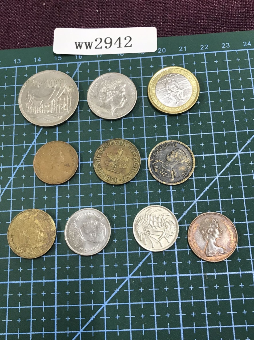 硬币1 外国硬币十枚