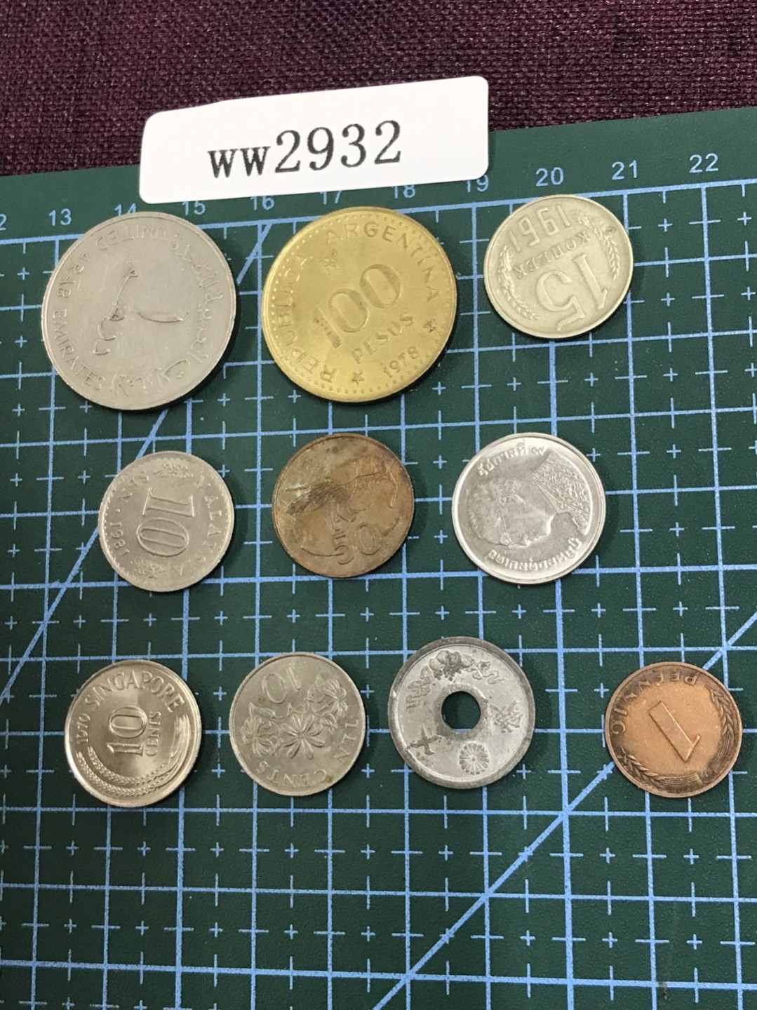 硬币1 外国硬币十枚