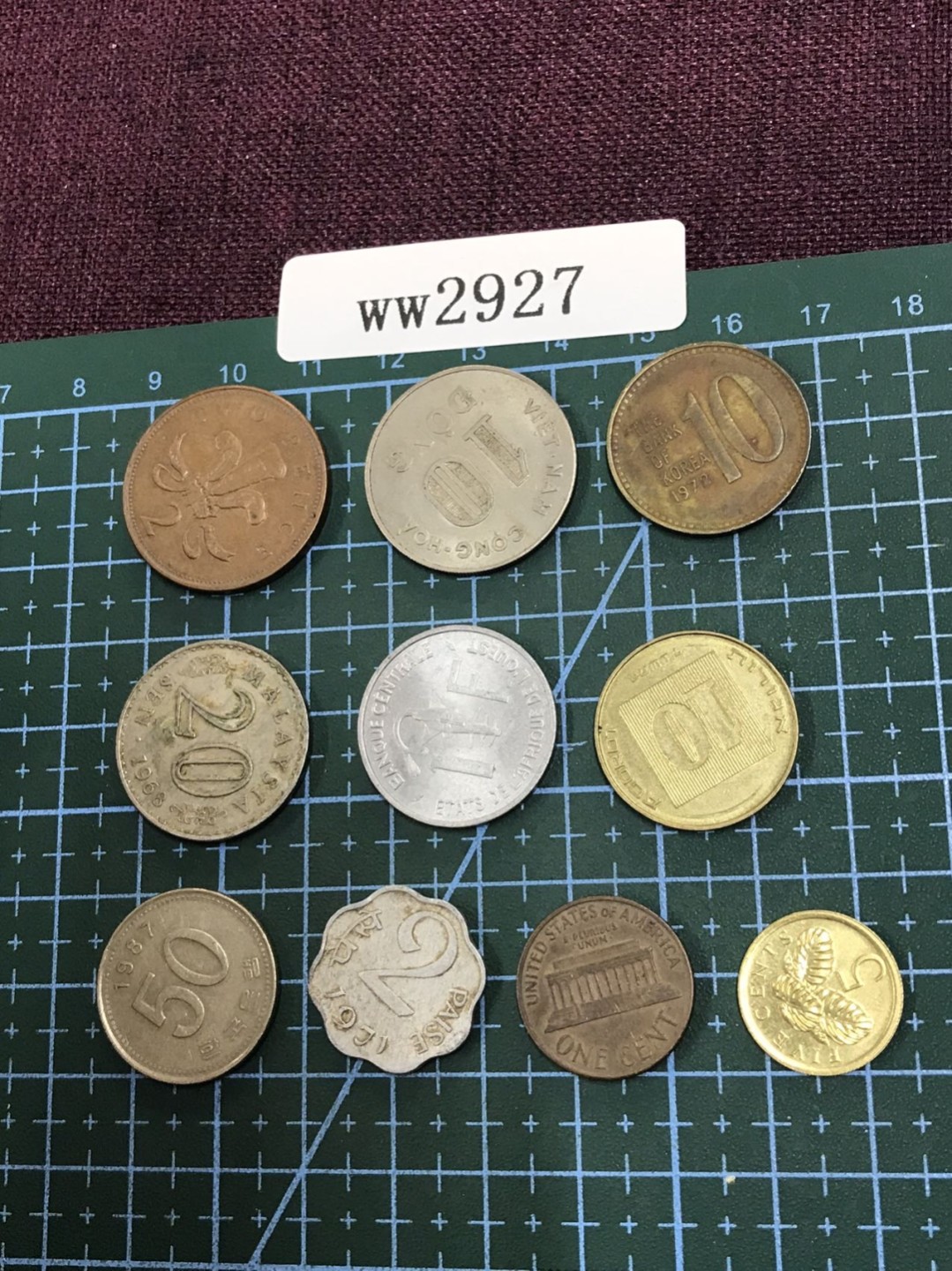 硬币1 外国硬币十枚