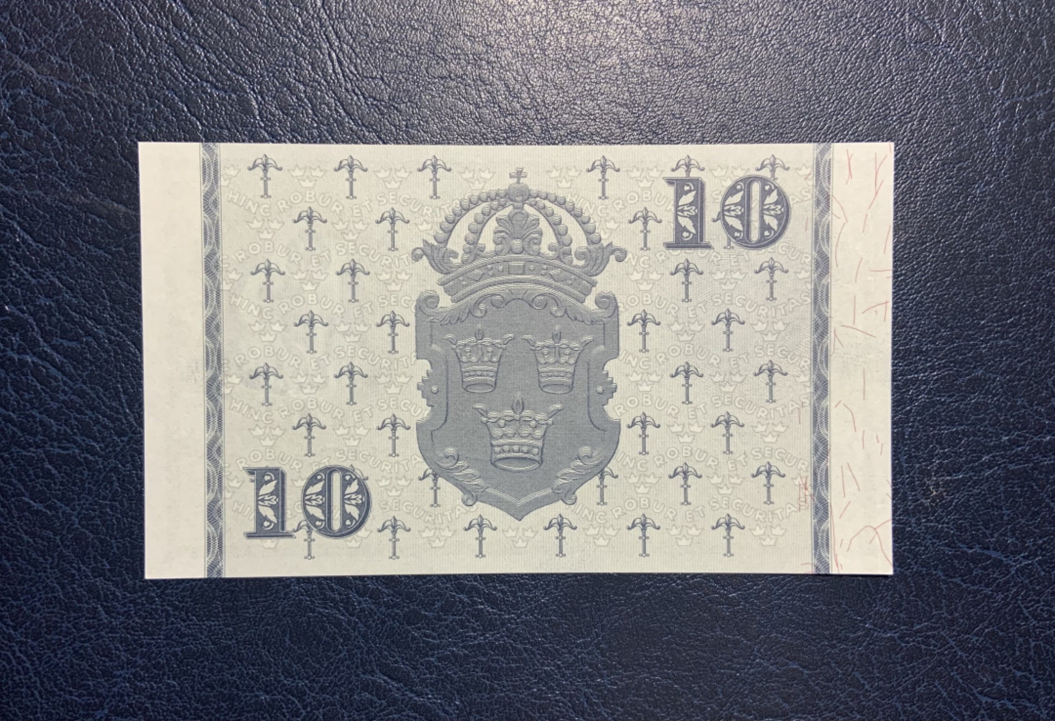 收藏联盟Quantum Auction 第222期拍卖 瑞典1960年10克朗 品相UNC- 