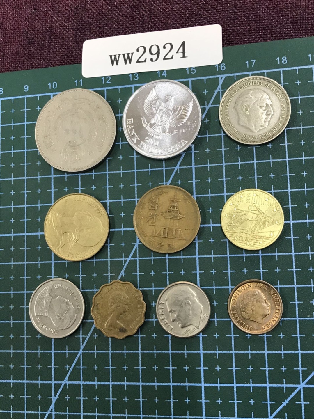 硬币1 外国硬币十枚