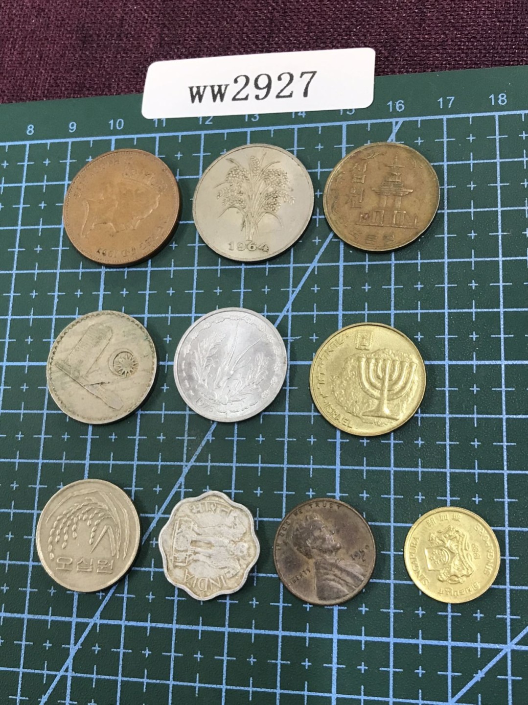 硬币1 外国硬币十枚