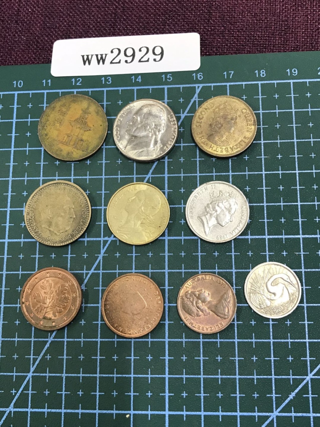 硬币1 外国硬币十枚