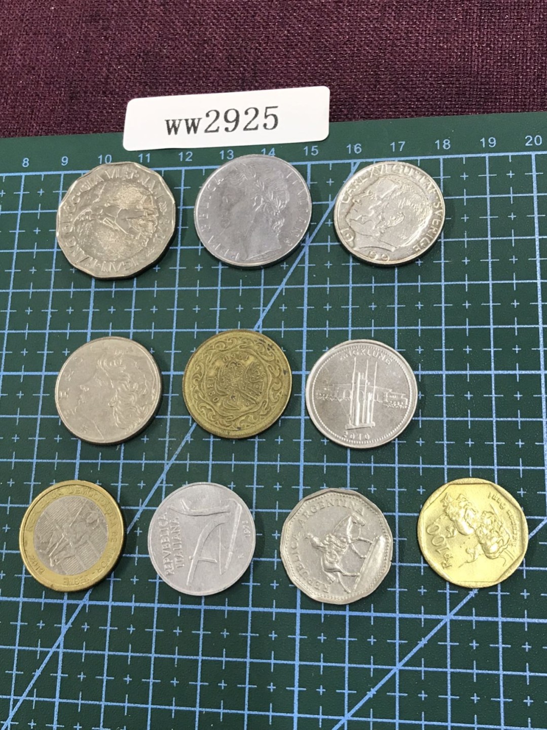 硬币1 外国硬币十枚