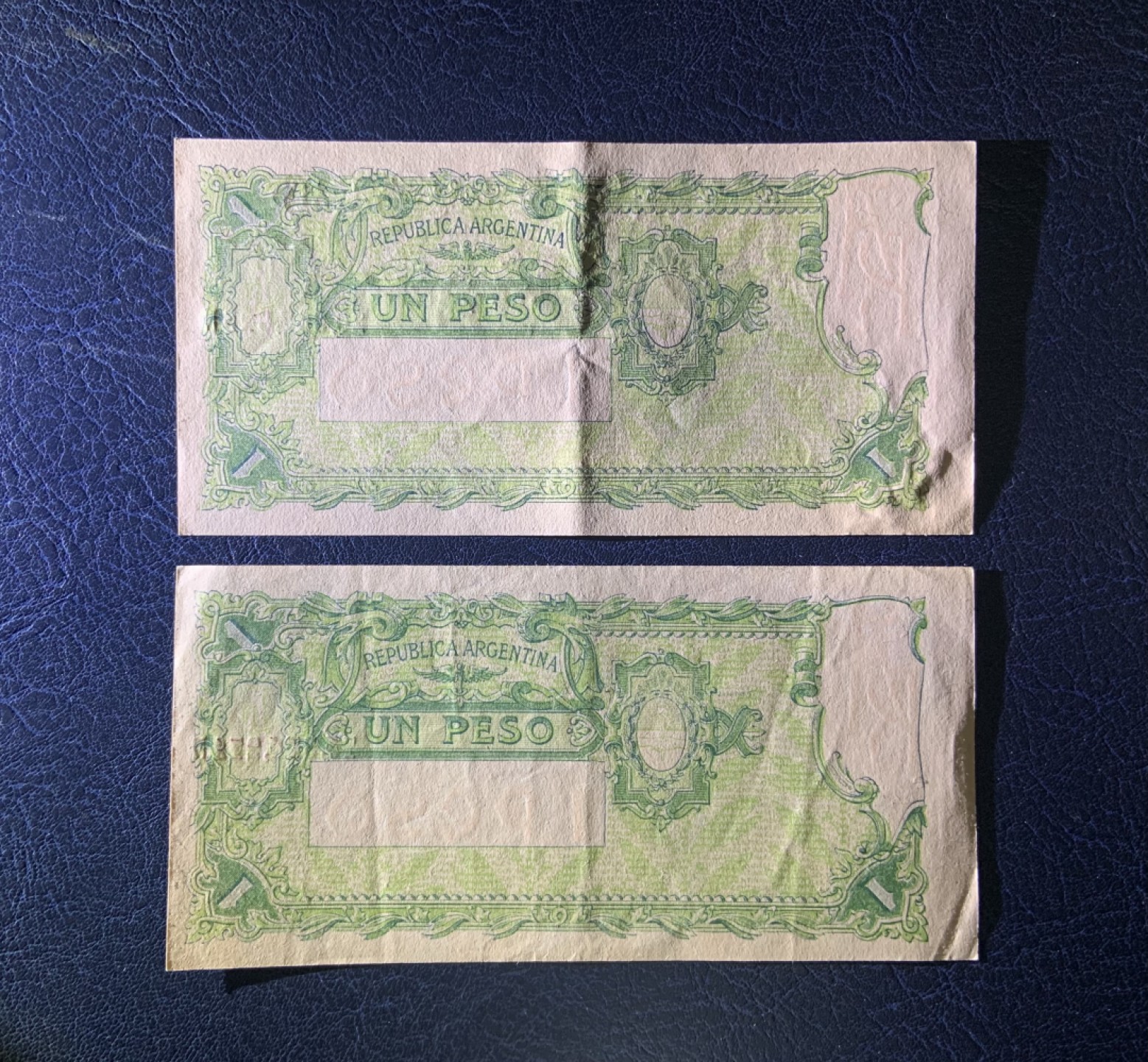 收藏联盟Quantum Auction 第222期拍卖 阿根廷1947年1比索两张 品相如图