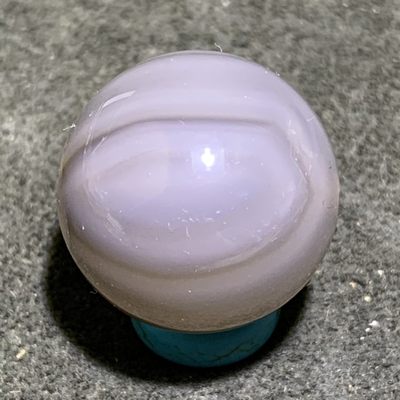 精美天然高玉化巴西玛瑙2.0圆珠一颗 - 精美天然高玉化巴西玛瑙2.0圆珠一颗