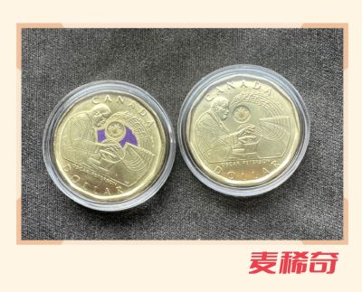 【加拿大】奥斯卡双色币 一对【带币盒】 - 【加拿大】奥斯卡双色币 一对【带币盒】