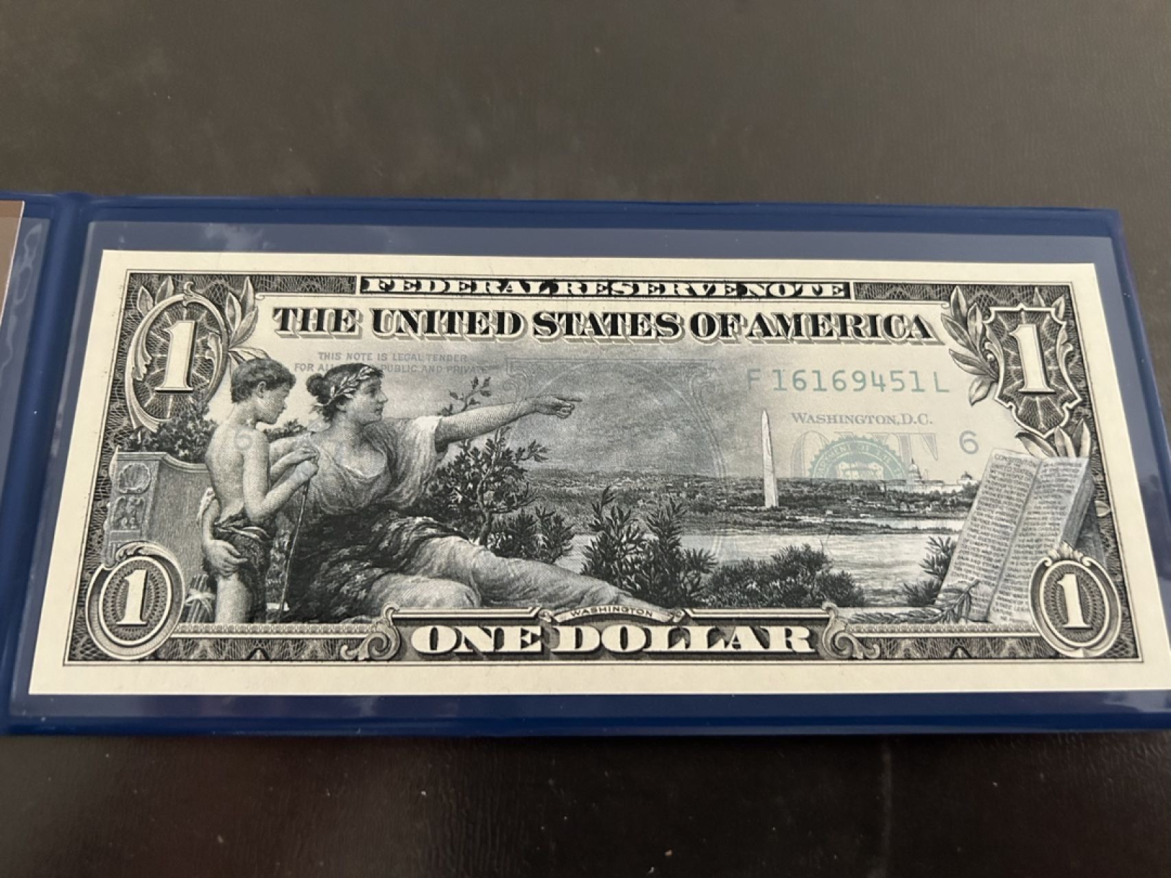 收藏联盟Quantum Auction 第223期拍卖 美国小头美元复刻教育券1元 品相UNC 带原装封套