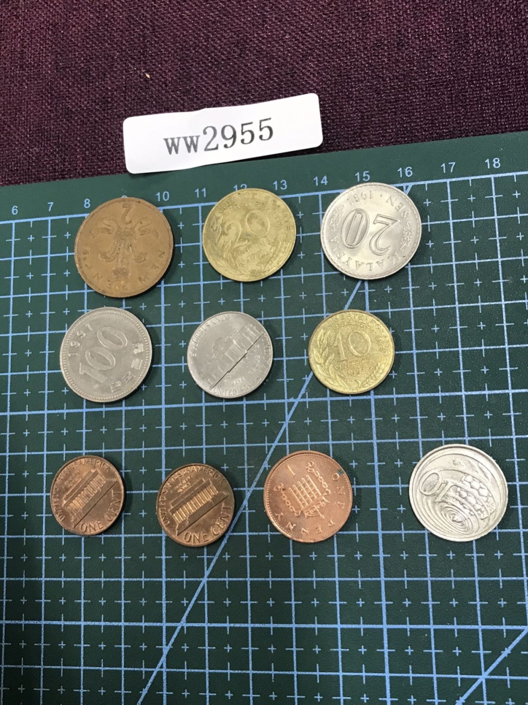 硬币3 外国硬币十枚