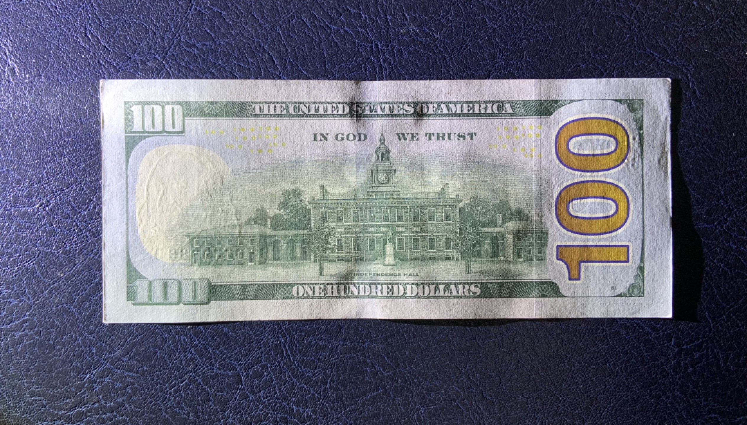 收藏联盟Quantum Auction 第223期拍卖 美国联邦储备券2017年100元 品相UNC 豹子号888 号码无47 边角微瑕 细节如图