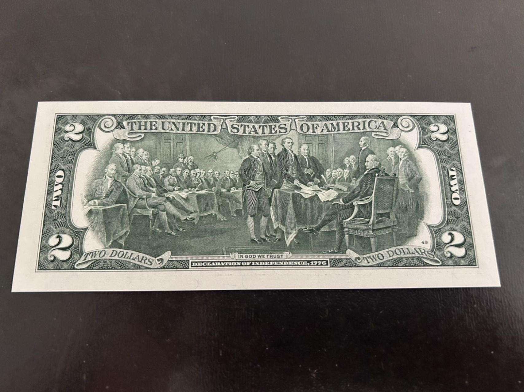 收藏联盟Quantum Auction 第223期拍卖 美国小头美元复刻教育券2元 品相UNC 带原装封套