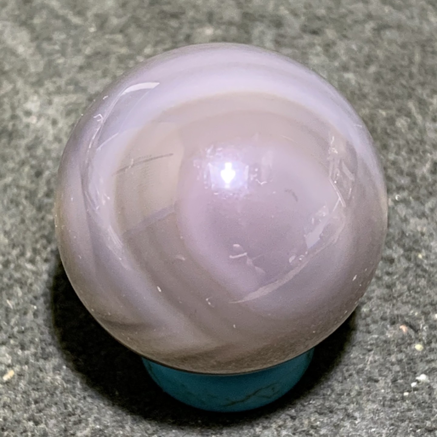 精美天然高玉化巴西玛瑙2.0圆珠一颗