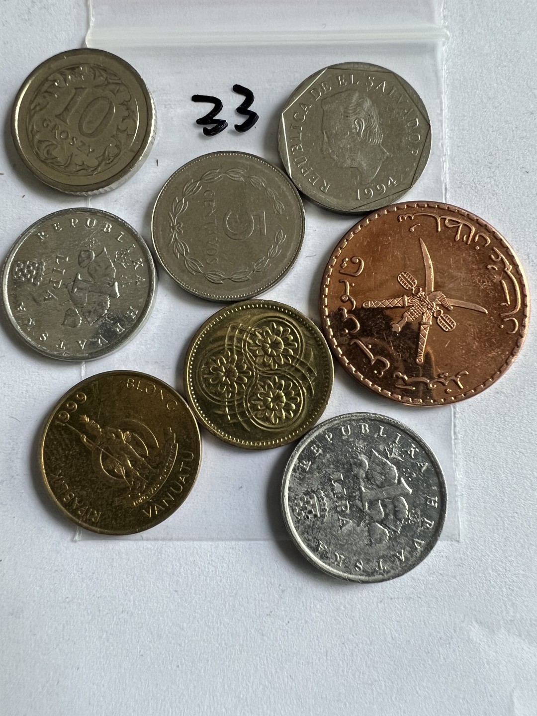 泡泡堂第183期  世界硬币（无押金，无佣金，捡漏，全场20包邮，偏远地区除外） 硬币一袋33