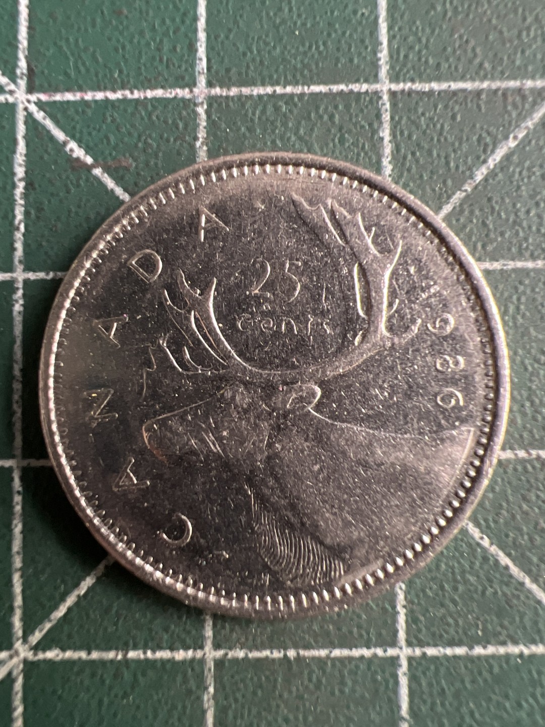 泡泡堂第183期  世界硬币（无押金，无佣金，捡漏，全场20包邮，偏远地区除外） 加拿大25分