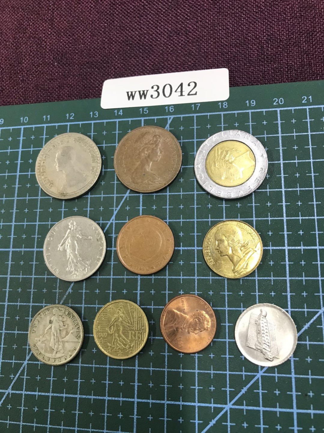 硬币4 外国硬币十枚