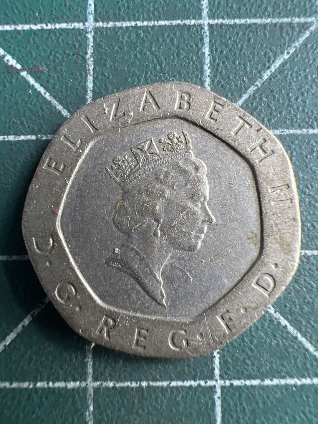 泡泡堂第184期  世界硬币（无押金，无佣金，捡漏，全场20包邮，偏远地区除外） 英国20便士。