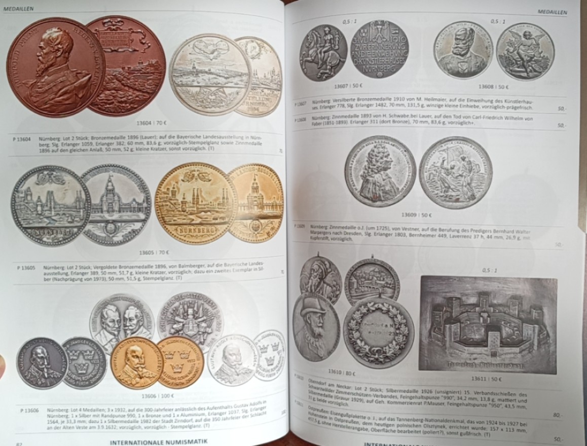 铸币章牌军功章目录（德英瑞士）第五期 CG拍卖目录2022.6.25