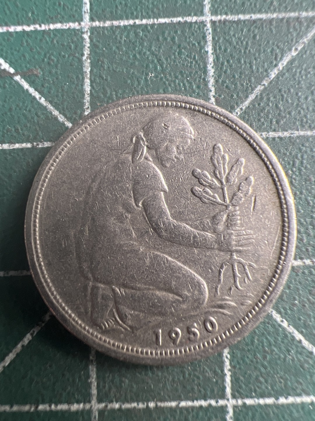 泡泡堂第204期  世界硬币（无押金，无佣金，捡漏，全场20包邮，偏远地区除外） 德国50分。