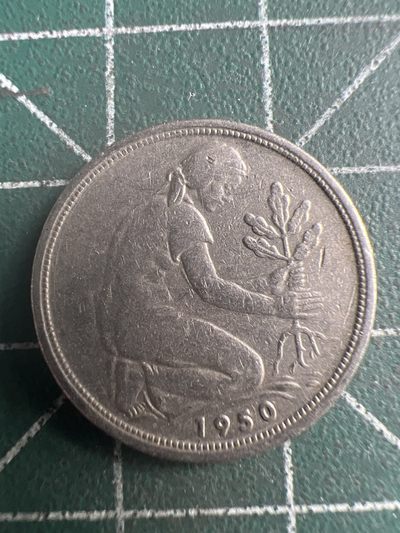 泡泡堂第204期  世界硬币（无押金，无佣金，捡漏，全场20包邮，偏远地区除外） - 德国50分。