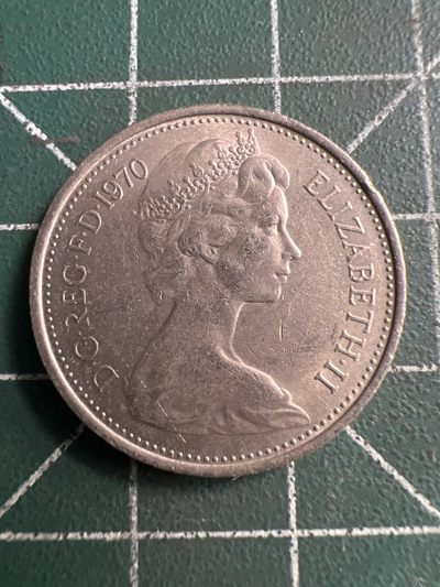 泡泡堂第187期  世界硬币（无押金，无佣金，捡漏，全场20包邮，偏远地区除外） - 英国大五便士。