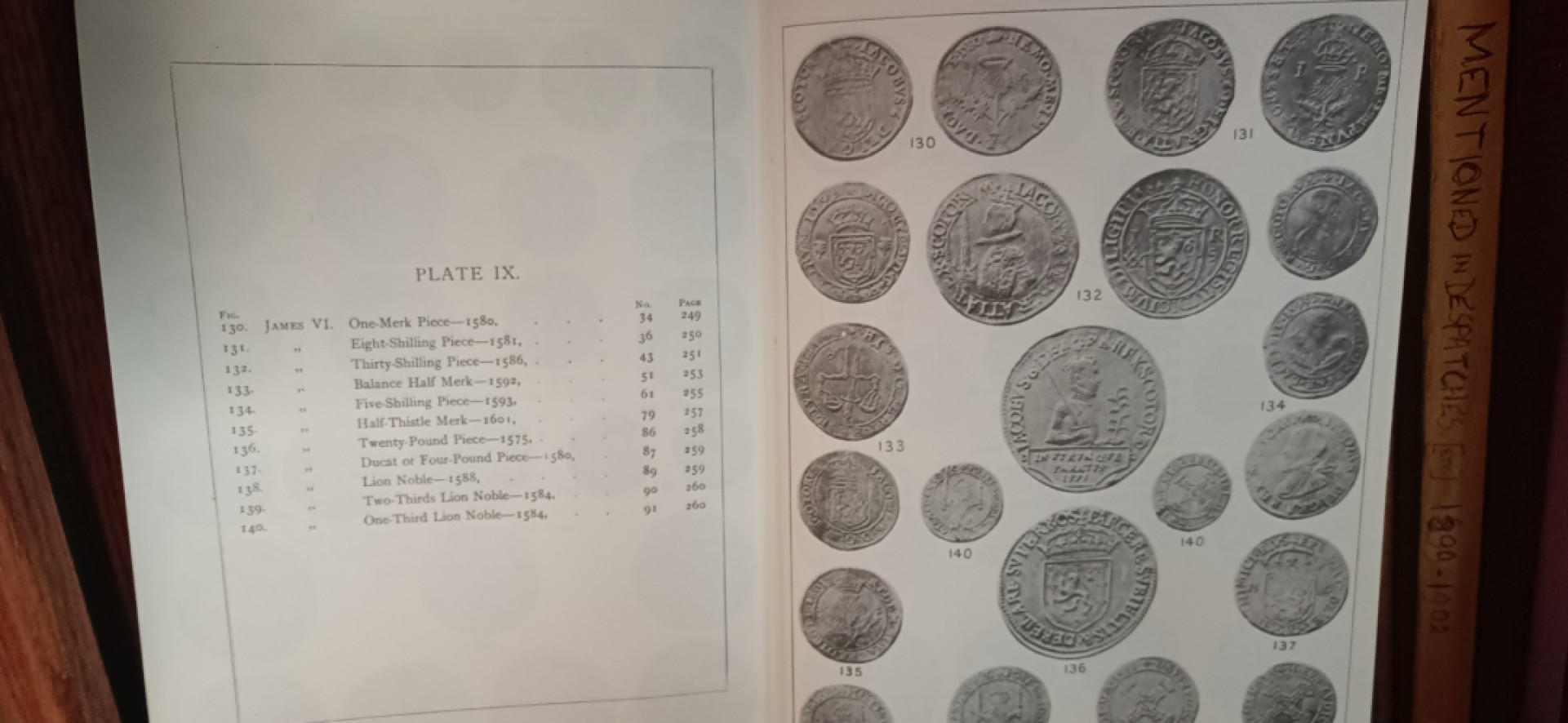 铸币章牌军功章目录（德英瑞士）第五期 苏格兰钱币目录