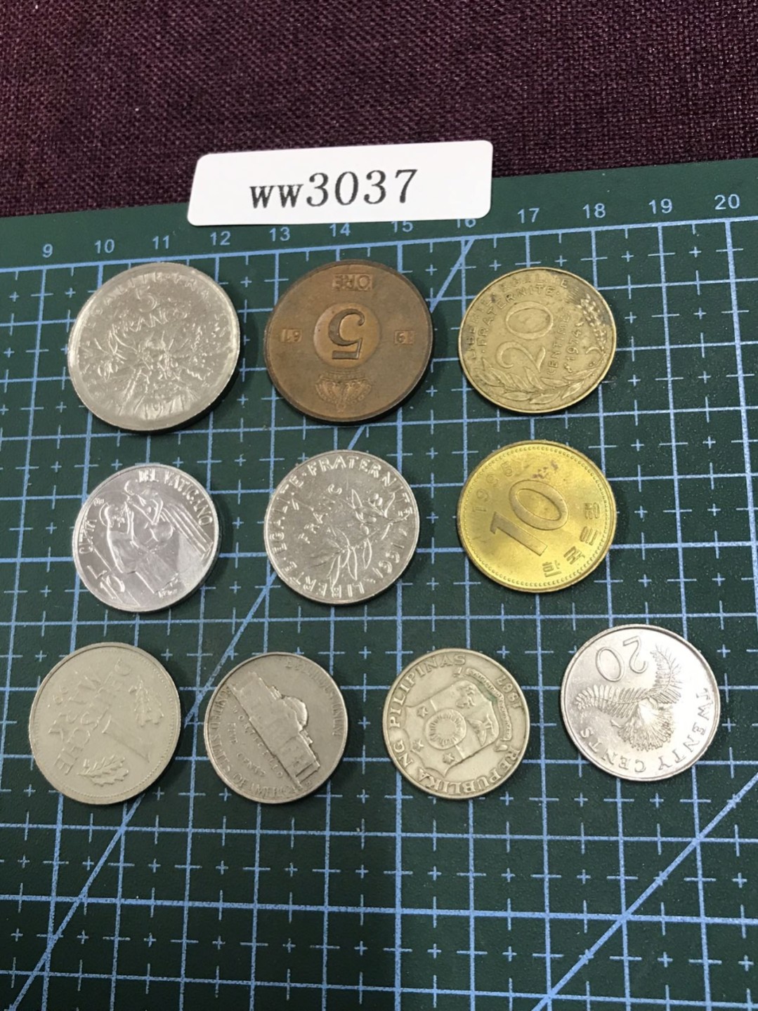 硬币4 外国硬币十枚
