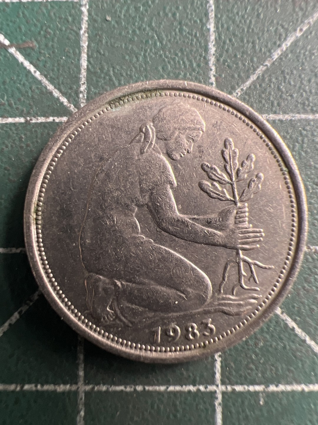 泡泡堂第204期  世界硬币（无押金，无佣金，捡漏，全场20包邮，偏远地区除外） 德国50分。