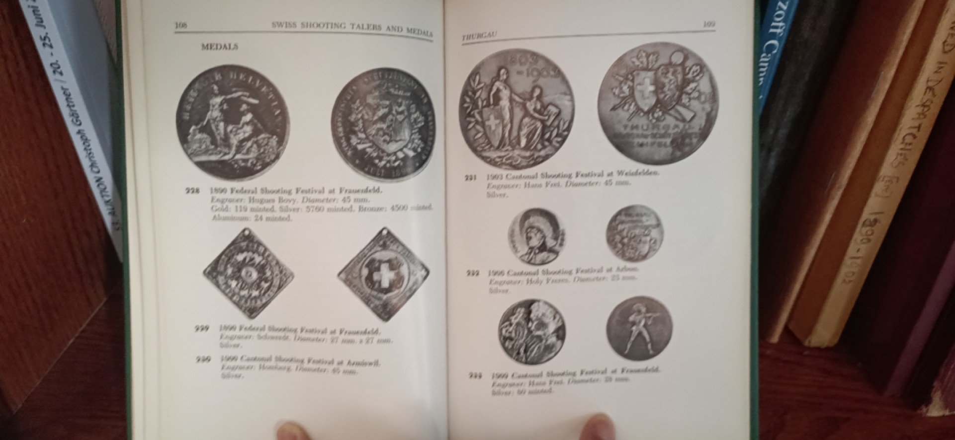 铸币章牌军功章目录（德英瑞士）第五期 瑞士射击泰勒和章牌