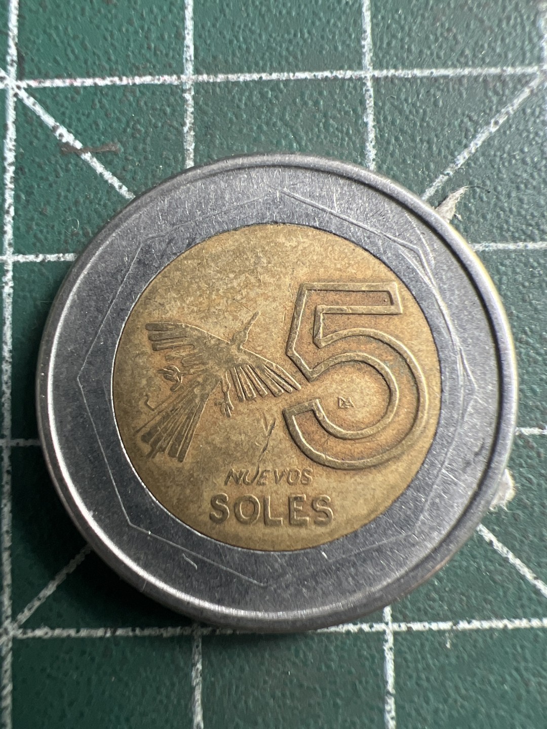 泡泡堂第186期  世界硬币（无押金，无佣金，捡漏，全场20包邮，偏远地区除外） 秘鲁五皮索