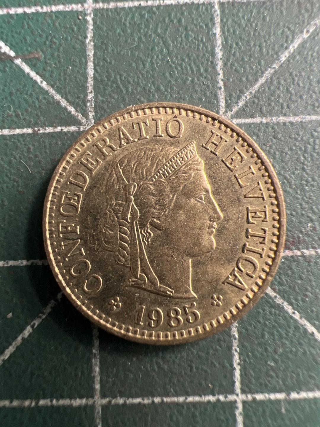 泡泡堂第186期  世界硬币（无押金，无佣金，捡漏，全场20包邮，偏远地区除外） 瑞士五分。